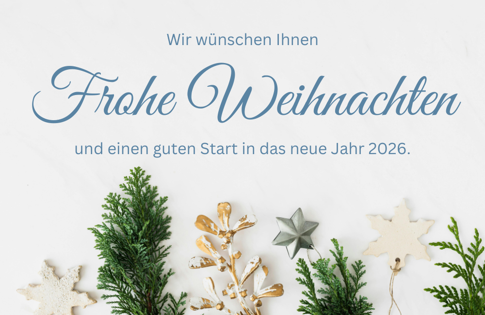 Wir wünschen frohe Weihnachten
